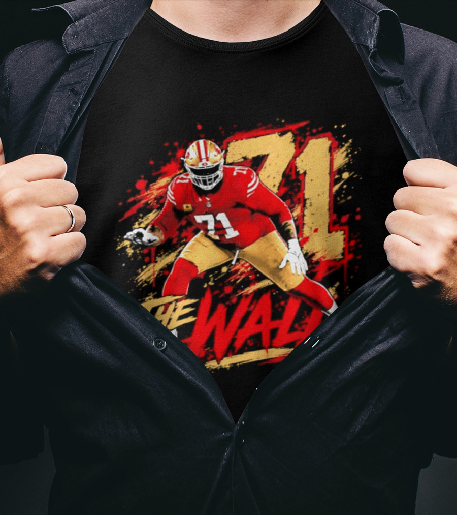 Trent Williams 71 The Wall San Francisco Football NFL T-Shirt