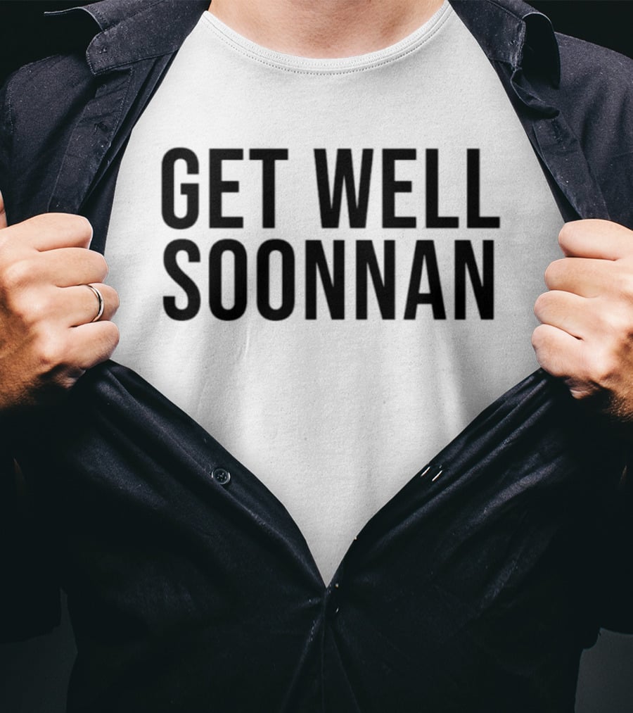 Jack Rudoni Get Well Soon Nan Message T-Shirt