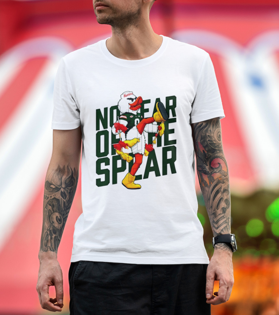 Miami Hurricanes No Fear Of The Spear Ibis Sports Team Rivalry T-Shirt