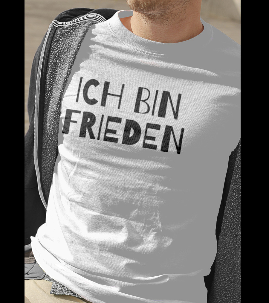 ICH BIN FRIEDEN German Peace T-Shirt