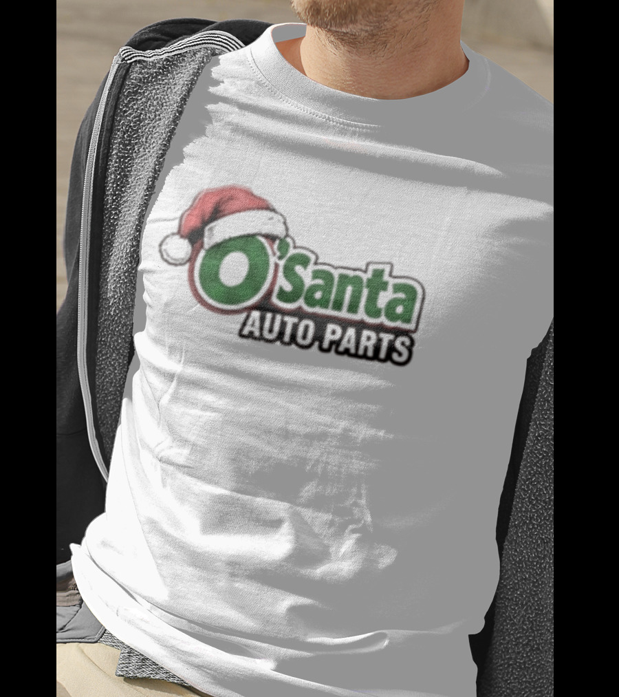 O'Reilly Auto Parts Santa Christmas Humor Mechanic Lovers T-Shirt