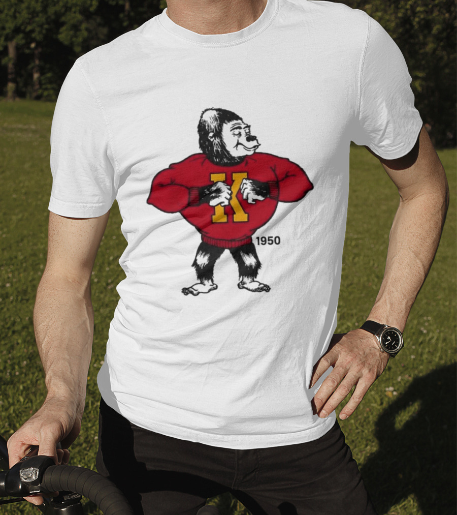 Pitt State Athletics Gorilla 1950 Vintage K Letter Sweater T-Shirt