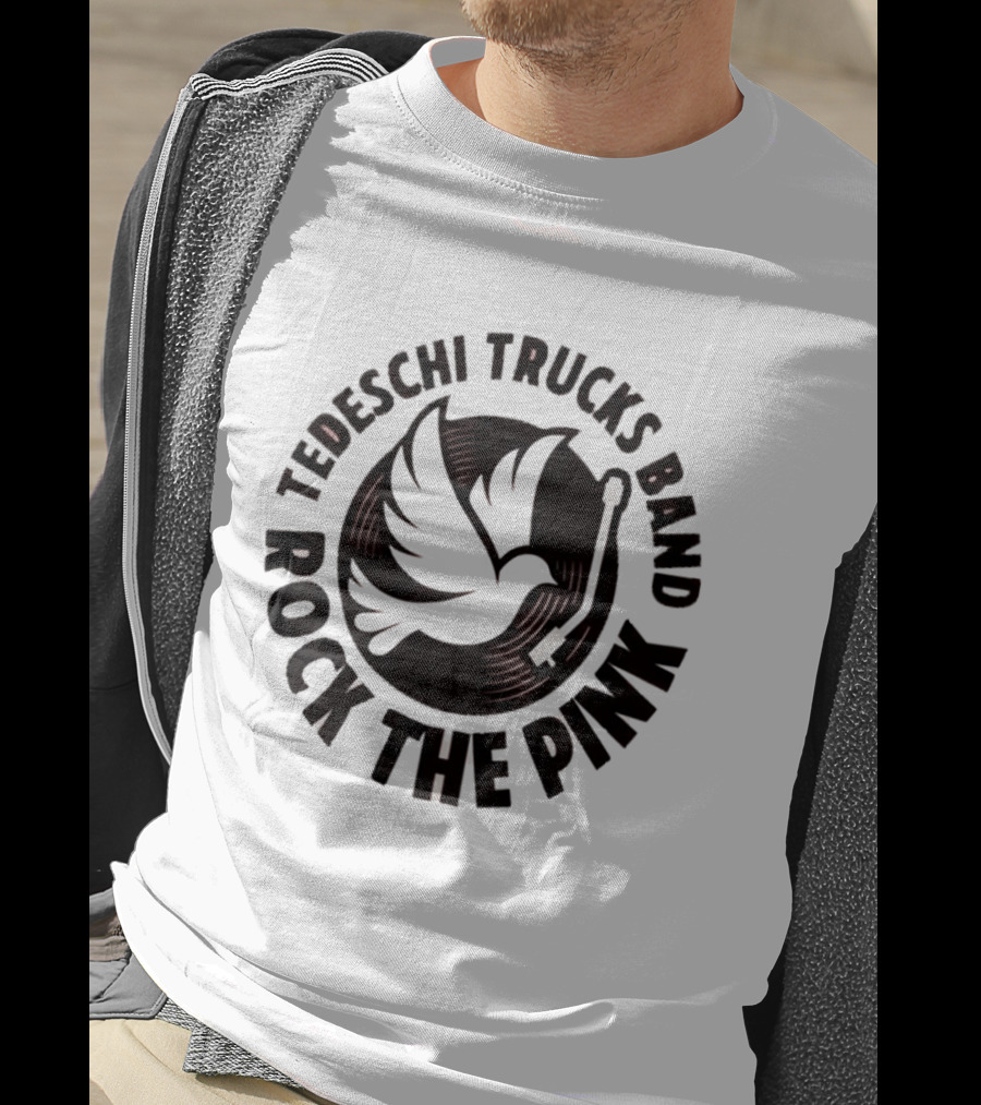Tedeschi Trucks Band Rock The Pink 2026 Dove Vinyl Drumstick T-Shirt