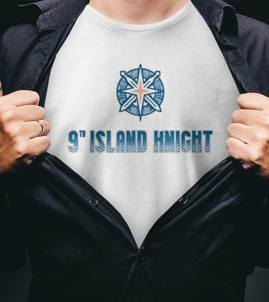 Vegas Golden Knights 9th Island Knight Compass Star T-Shirt