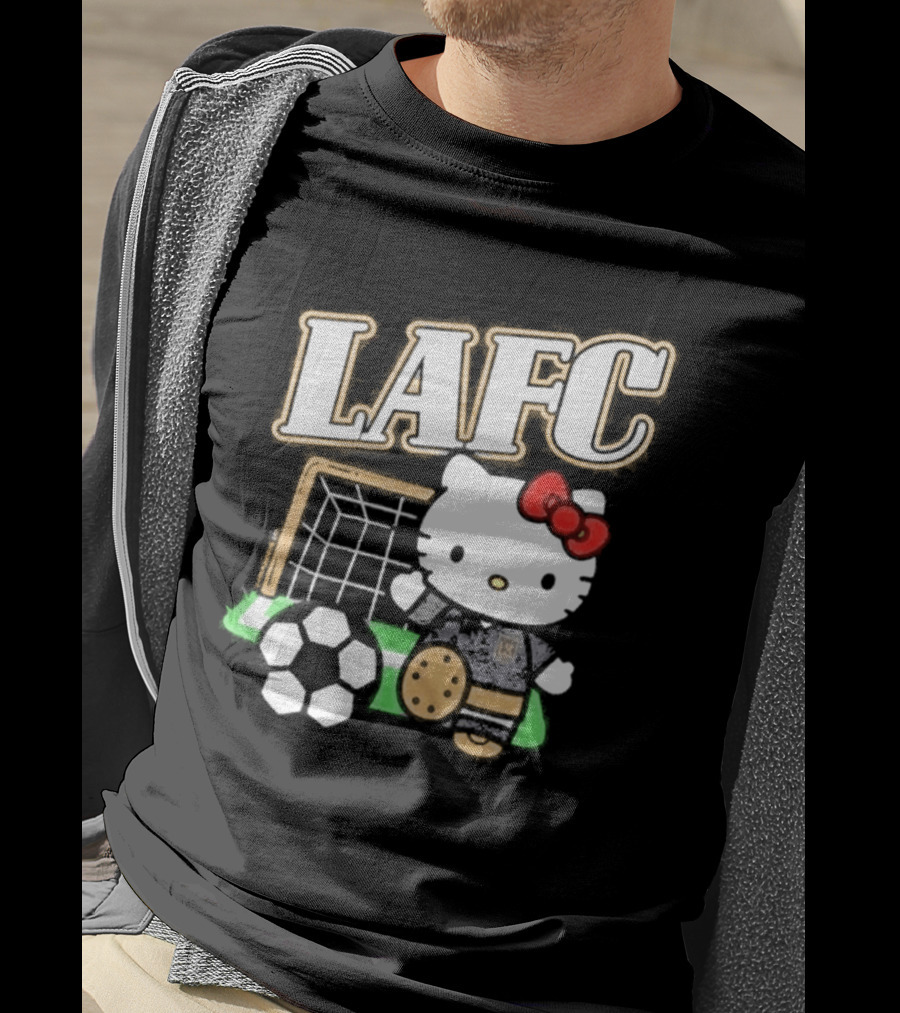 LAFC Hello Kitty Collaboration Soccer Theme October 2026 T-Shirt