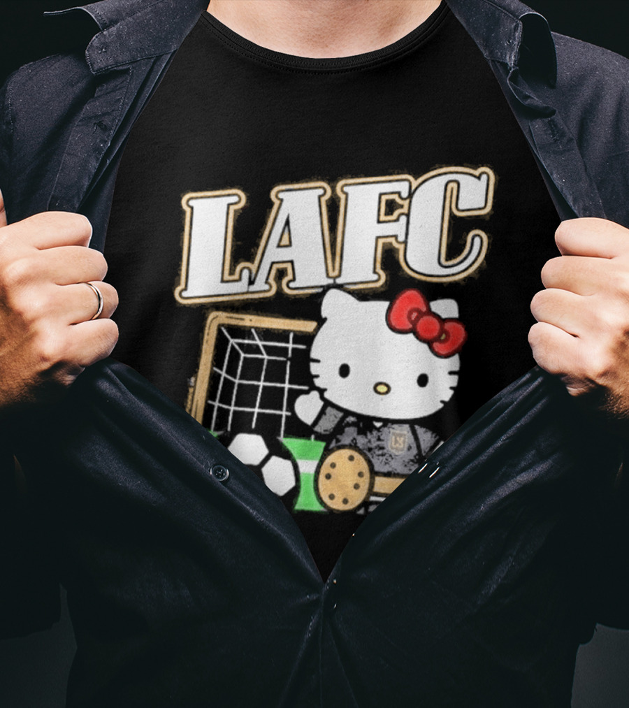 LAFC Hello Kitty Collaboration Soccer Theme October 2026 T-Shirt