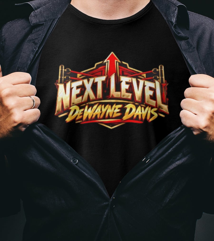 Next Level DeWayne Davis Wrestling Ring T-Shirt