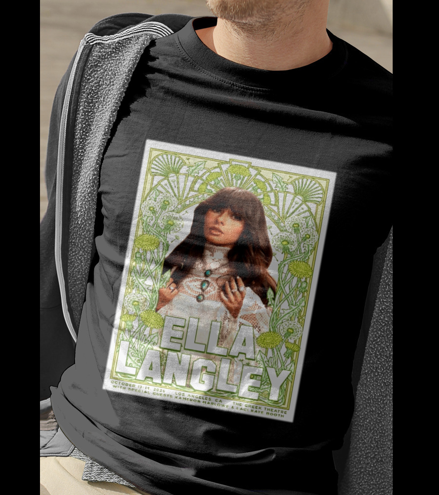Ella Langley Live At The Greek Theatre Los Angeles October 13 14 2026 With Special Guests Kameron Marlowe Laci Kaye Booth T-Shirt