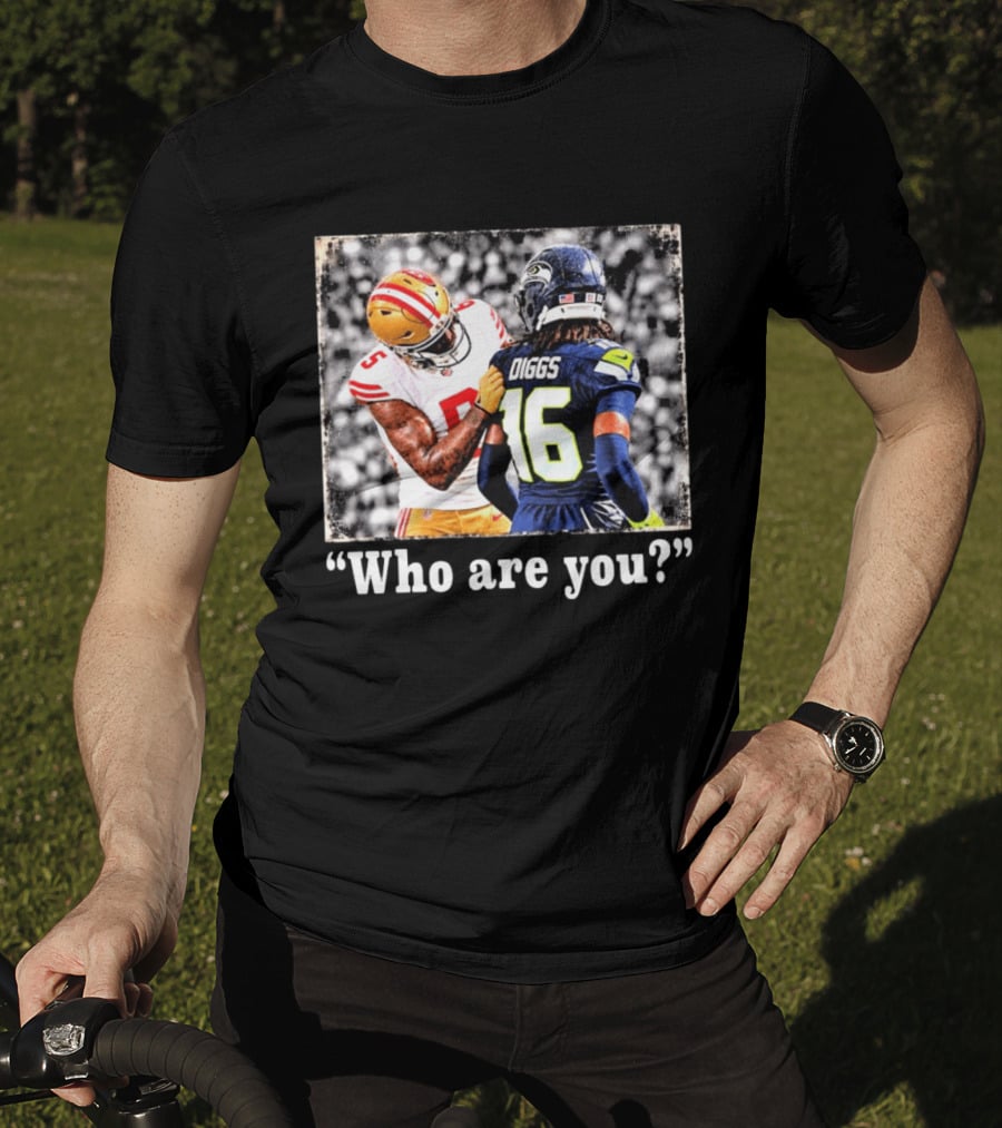 Who Are You Mike Evans Vs Seahawks Diggs NFL T-Shirt