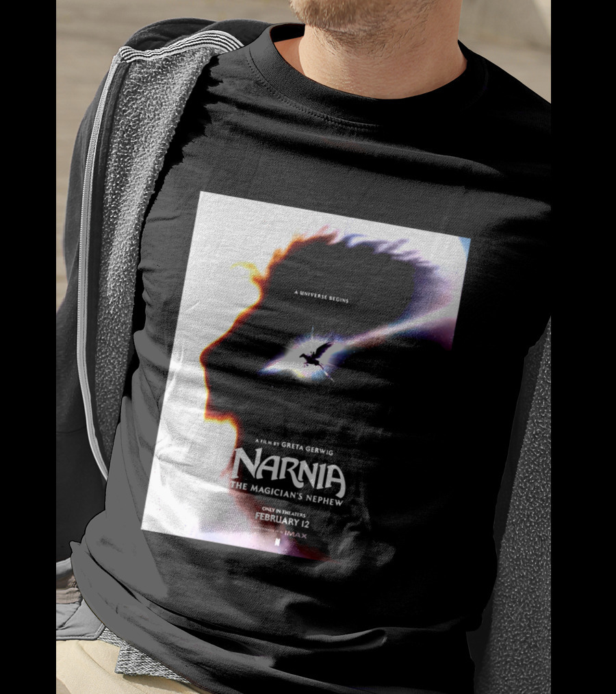Narnia The Magician's Nephew A Universe Begins Film By Greta Gerwig IMAX Release February 12 T-Shirt