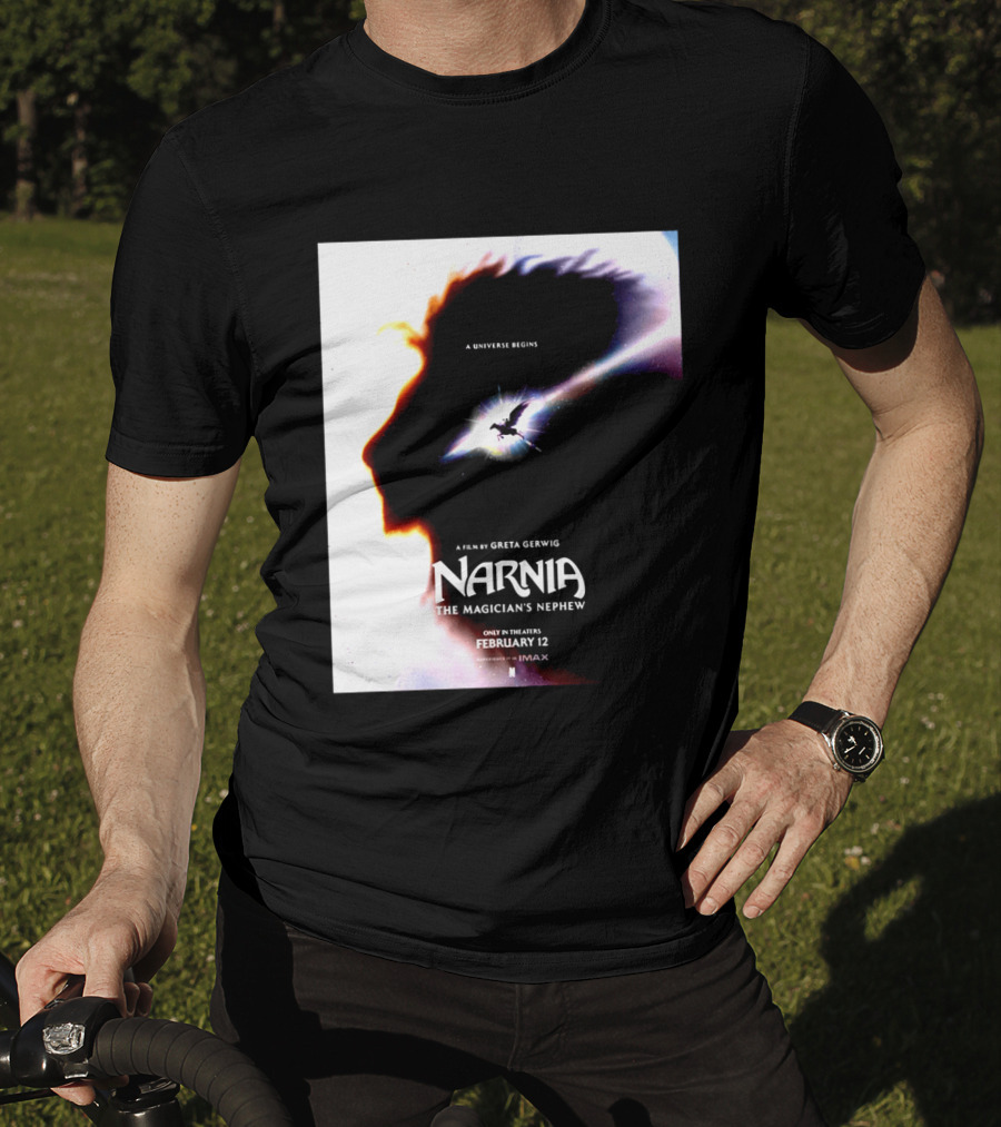 Narnia The Magician's Nephew A Universe Begins Film By Greta Gerwig IMAX Release February 12 T-Shirt