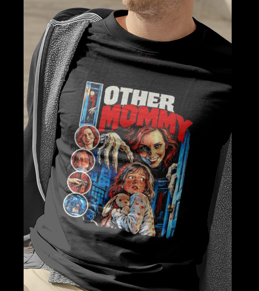 Other Mommy Coraline Horror Movie Bootleg Halloween Creepy T-Shirt