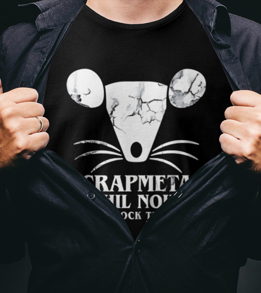 Phil Noir Scrapmetal Mouse Lubbock Texas T-Shirt