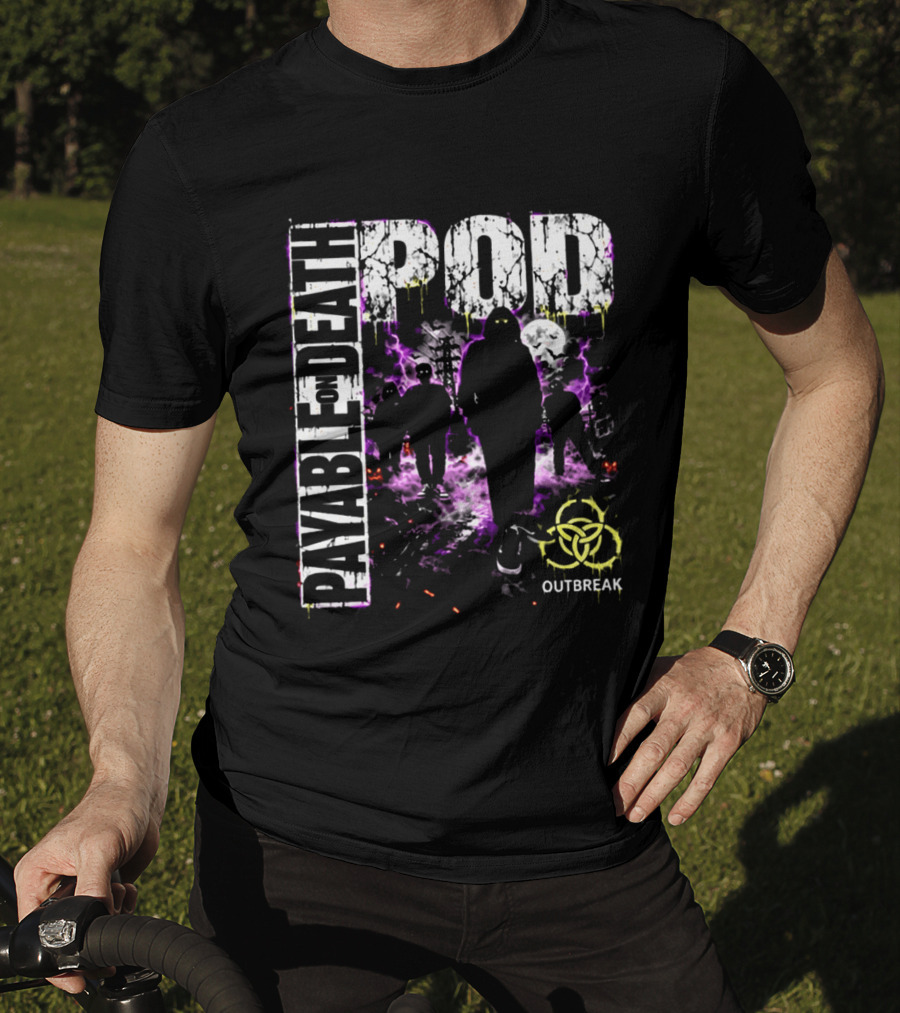 POD Payable On Death Outbreak 2026 Halloween Show Exclusive Anaheim CA Oct 31 T-Shirt