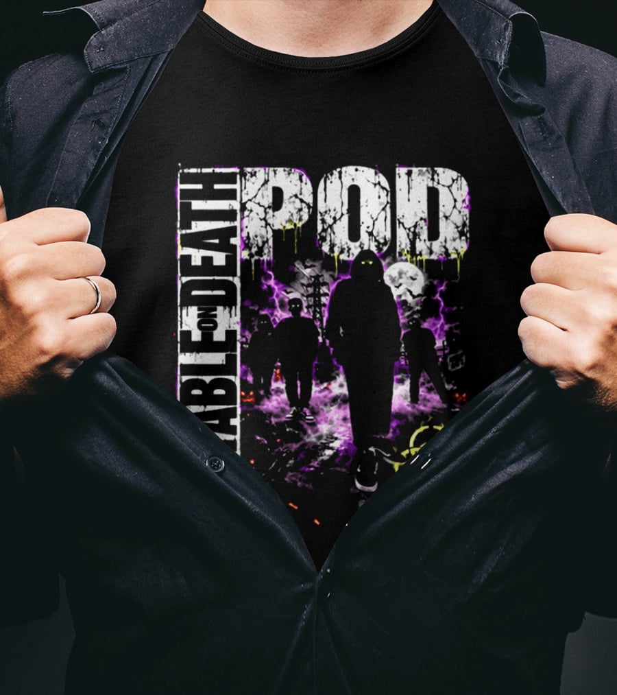 POD Payable On Death Outbreak 2026 Halloween Show Exclusive Anaheim CA Oct 31 T-Shirt