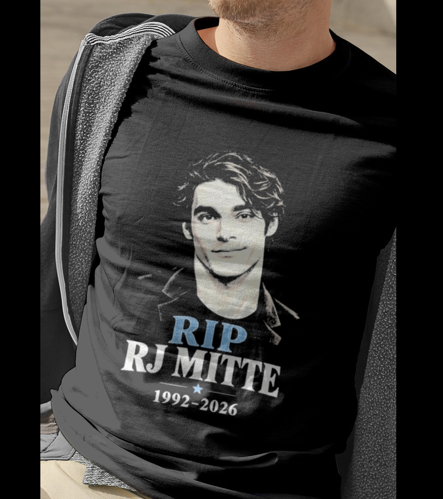 RIP RJ Mitte 1992 2026 Memorial T-Shirt
