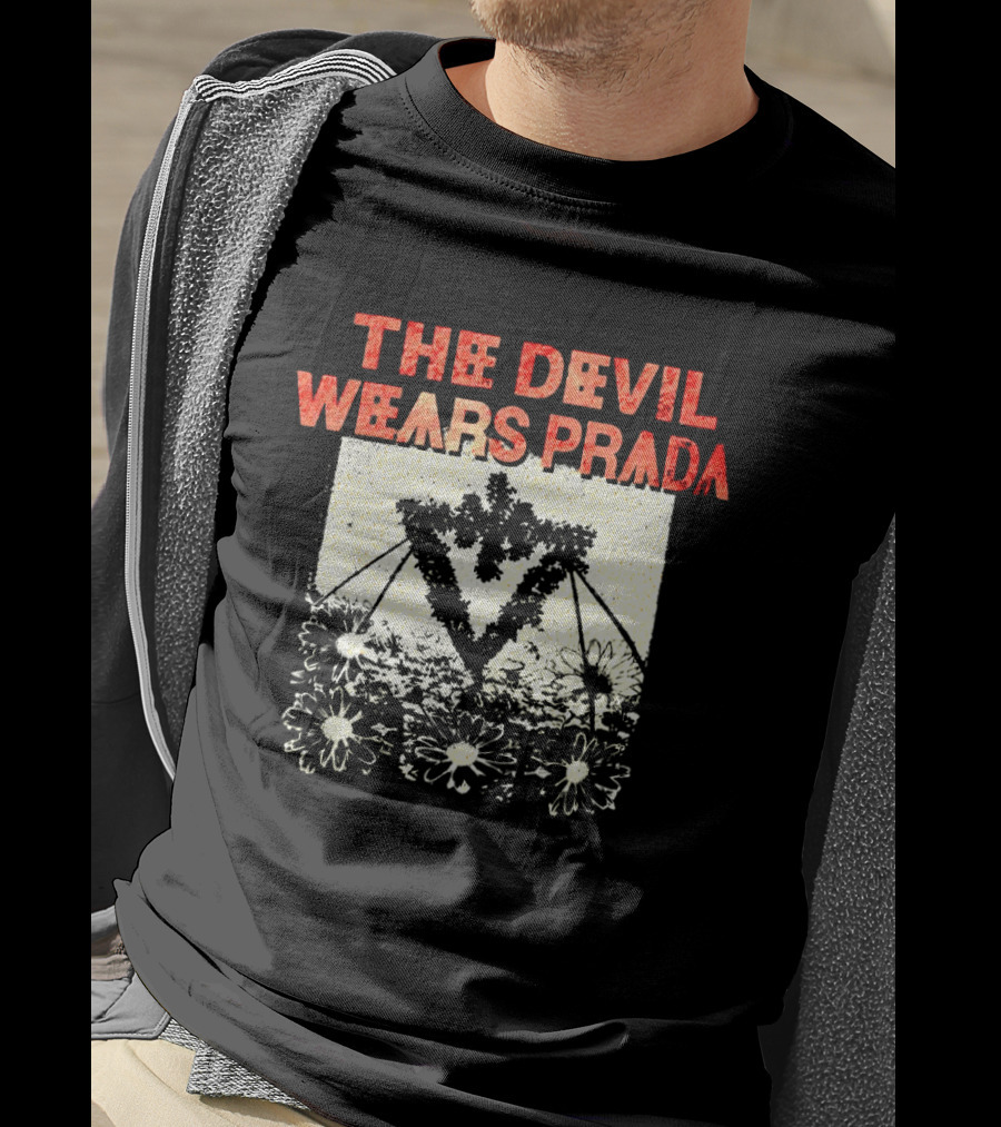 The Devil Wears Prada Flowers Tour UK And Europe 2026 Tour Dates T-Shirt