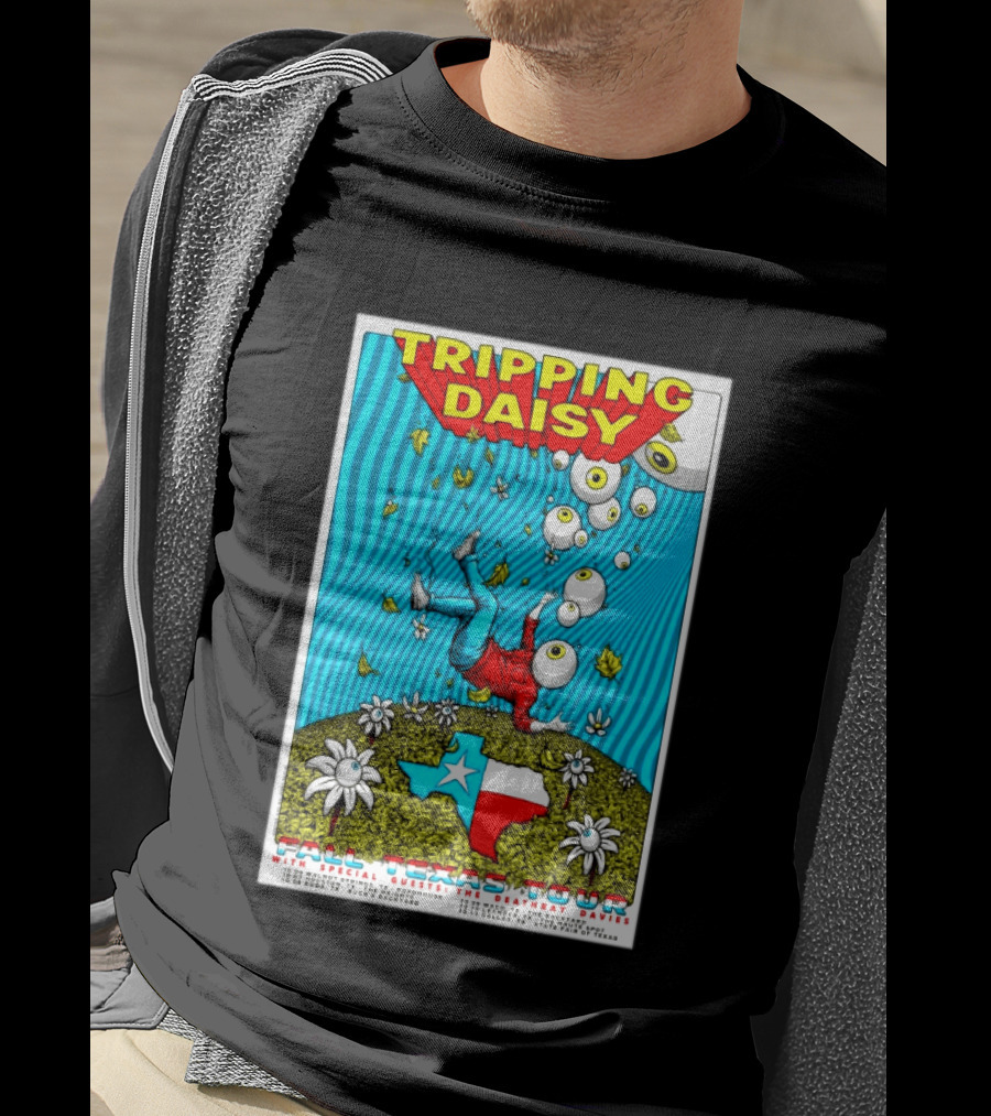 Tripping Daisy Fall Texas Tour 2026 Limited Edition With Special Guests The Deathray Davies T-Shirt