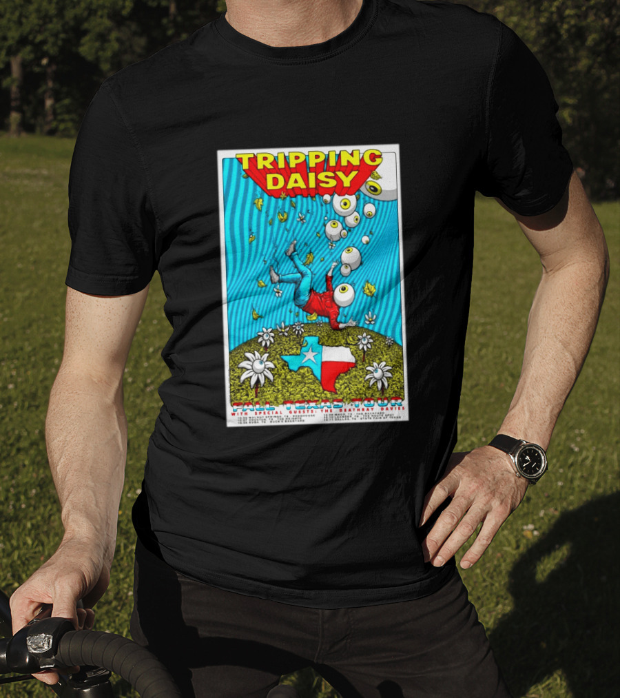 Tripping Daisy Fall Texas Tour 2026 Limited Edition With Special Guests The Deathray Davies T-Shirt