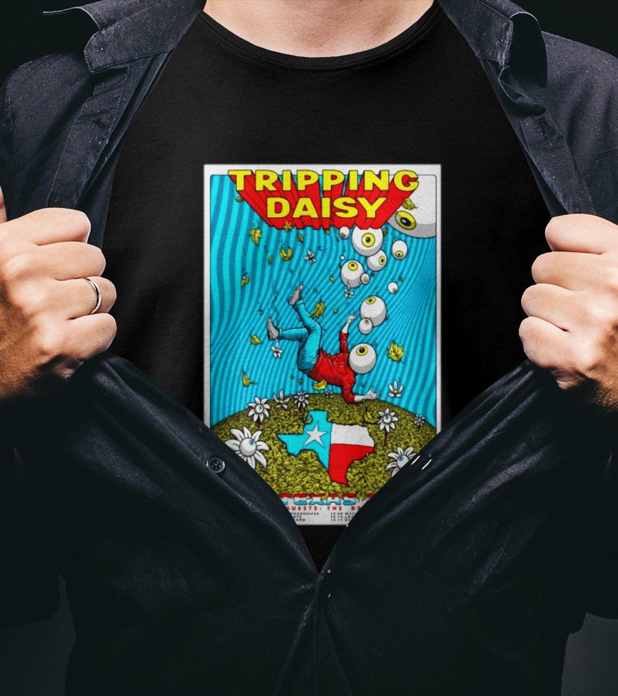 Tripping Daisy Fall Texas Tour 2026 Limited Edition With Special Guests The Deathray Davies T-Shirt