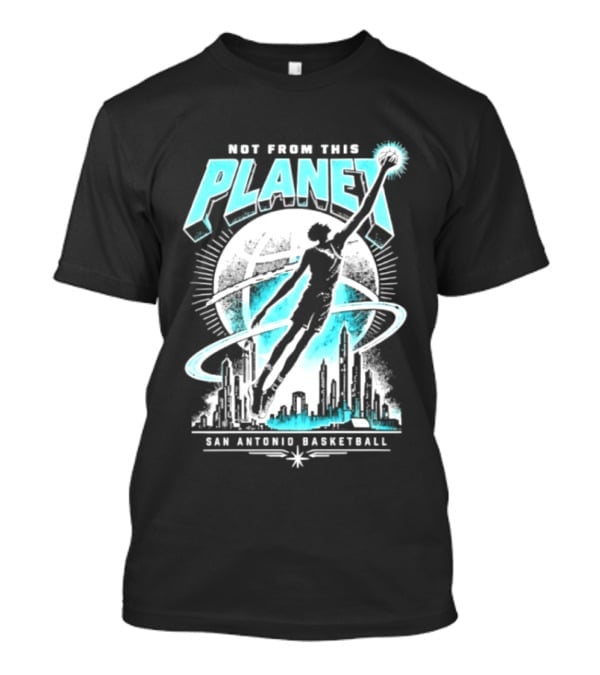 Victor Wembanyama Not From This Planet San Antonio Basketball T-Shirt