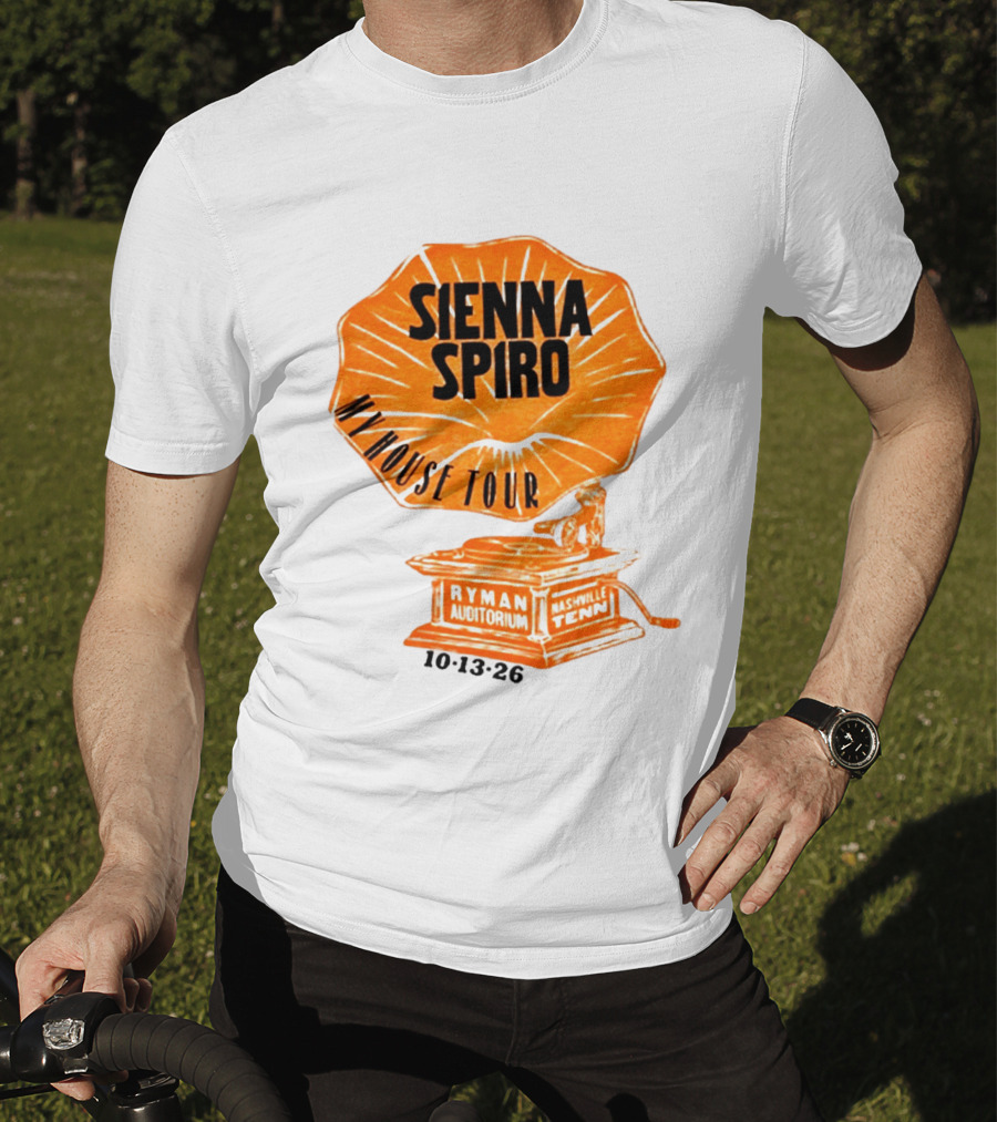 Sienna Spiro My House Tour Ryman Auditorium Nashville Tenn 101326 T-Shirt