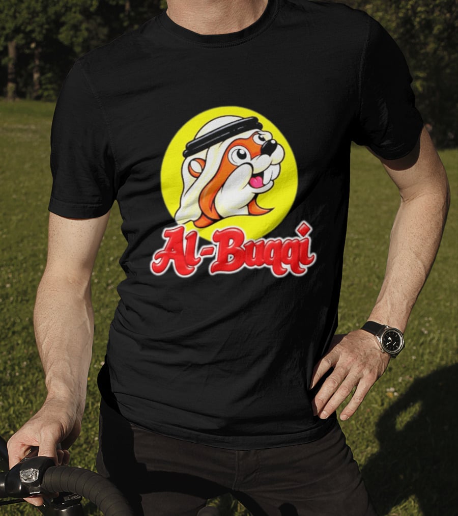 Al Buqqi Beaver Bucees Kufi Cartoon T-Shirt