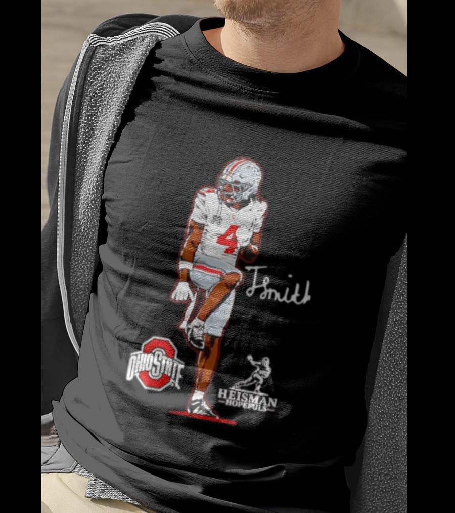 Ohio State Buckeyes J. Smith Heisman Hopeful Number 4 T-Shirt