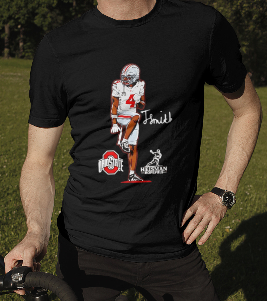 Ohio State Buckeyes J. Smith Heisman Hopeful Number 4 T-Shirt