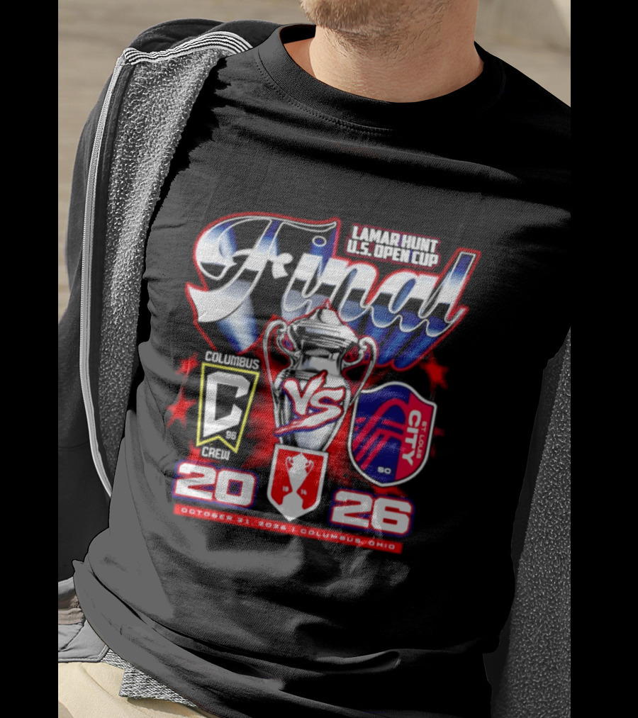 Ohio Final Columbus Crew Vs St. Louis City 2026 October 21 U.S. Open Cup T-Shirt
