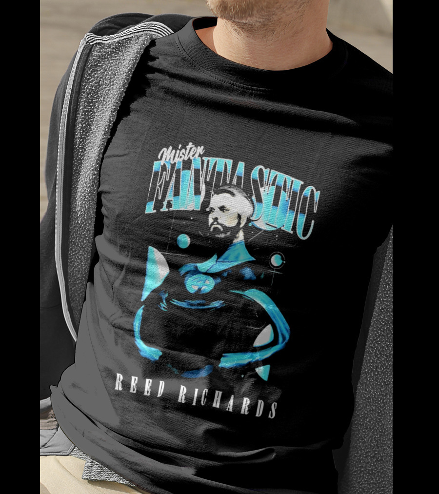 Mister Fantastic Reed Richards The Fantastic Four Marvel Comic Exclusive T-Shirt
