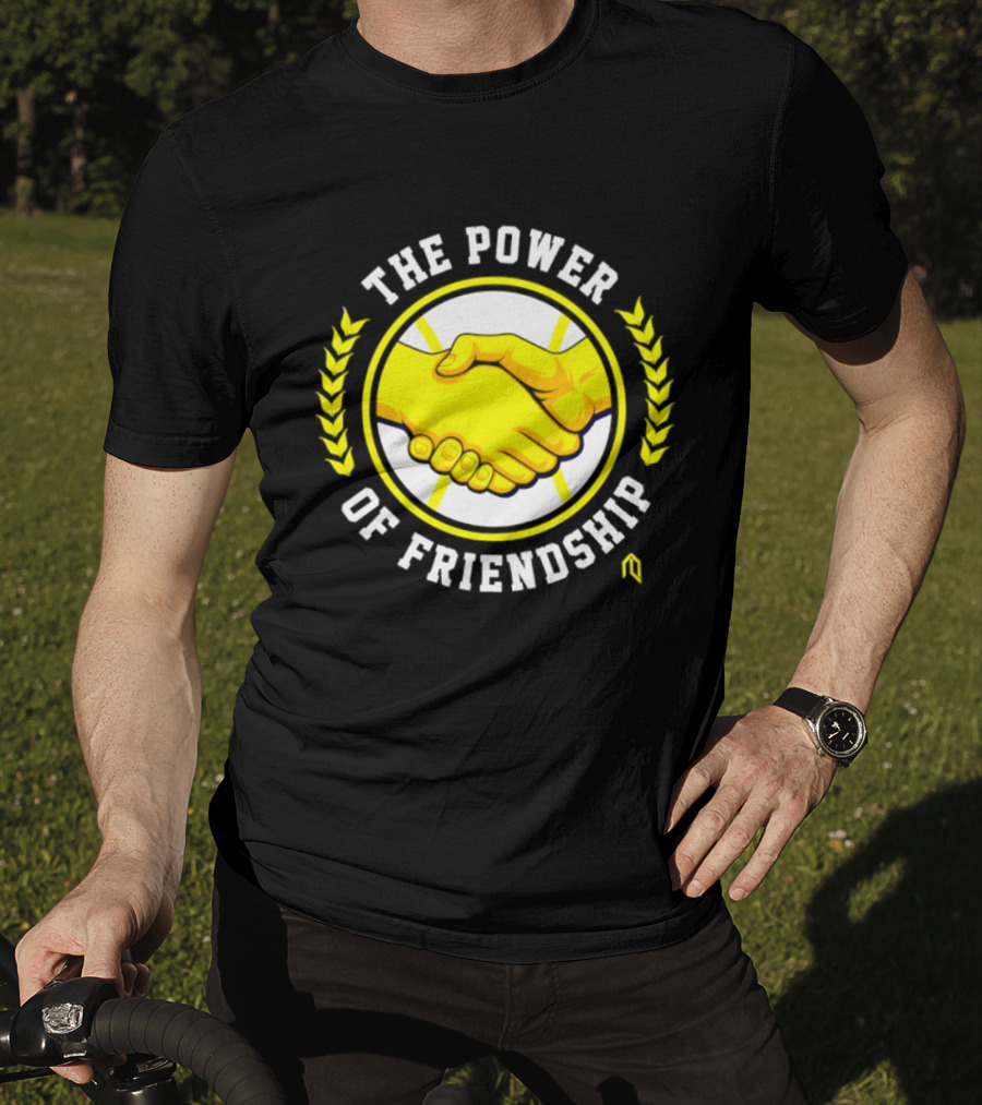 Milwaukee Brewers The Power Of Friendship Handshake Baseball T-Shirt