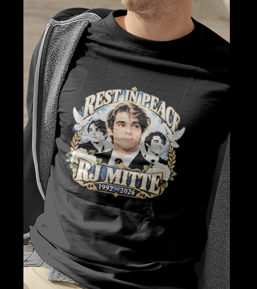 Rest In Peace RJ Mitte 1992 2026 T-Shirt