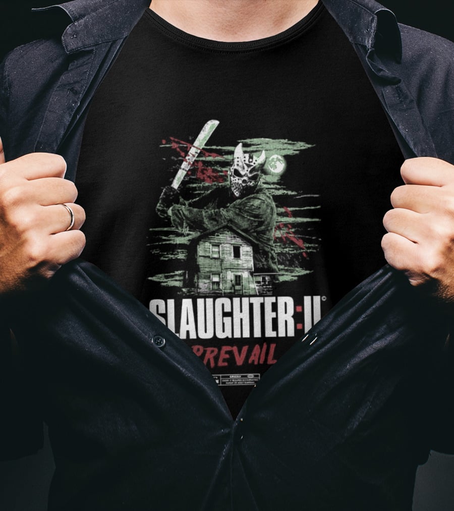 Slaughter II Prevail Halloween 2026 Horror Collection T-Shirt