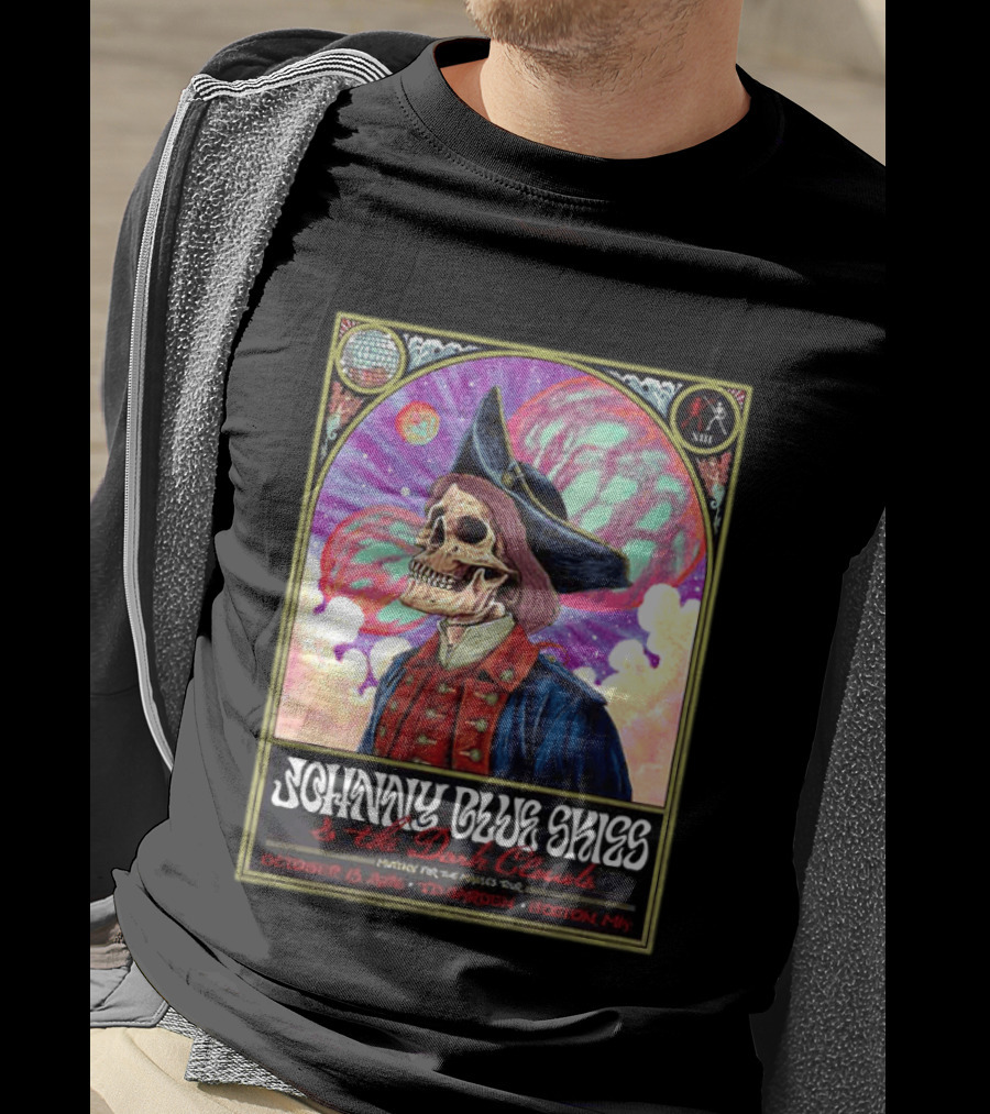Johnny Blue Skies & The Dark Clouds Waiting For The Magic Tour October 13 TD Garden Boston MA T-Shirt