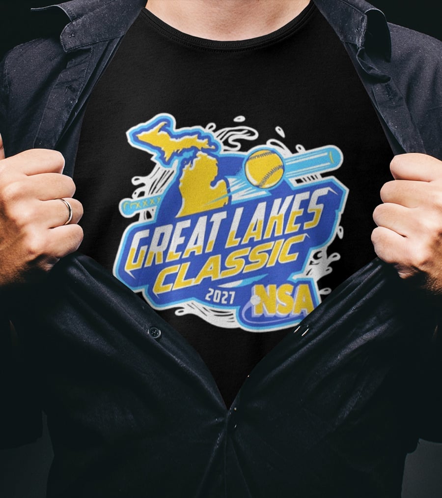 2027 Great Lakes Classic NSA Baseball Fastpitch Tournament T-Shirt