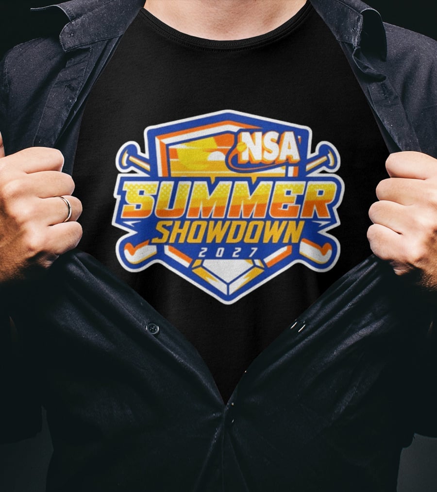 NSA 2027 Summer Showdown Fastpitch Tournament T-Shirt