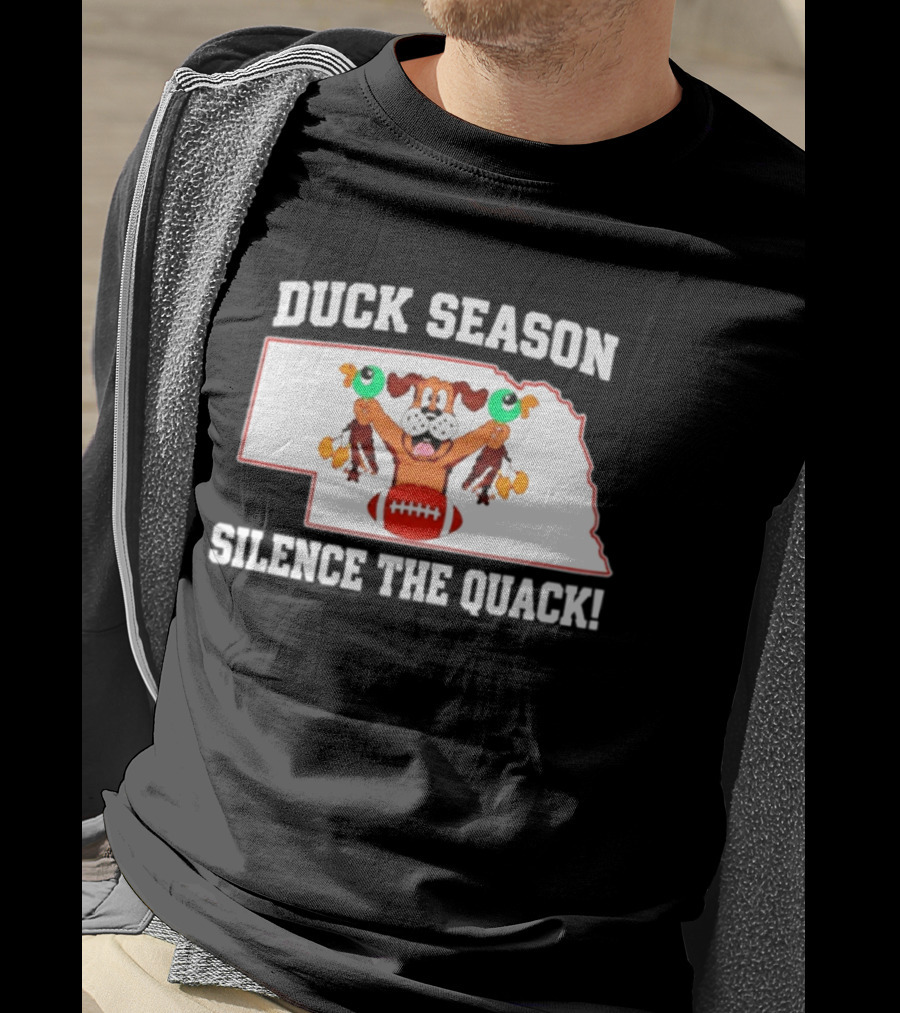 Adam Carriker St. Louis Rams Duck Season Silence The Quack Football Cartoon Dog Football T-Shirt