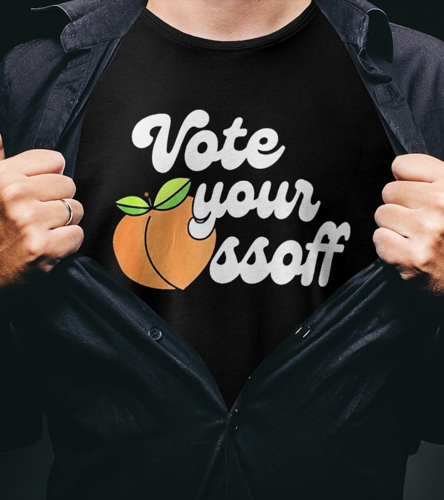 Vote Your Ossoff Peach T-Shirt