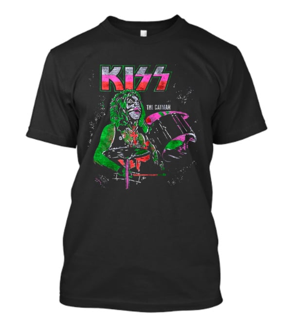 Kiss The Catman Peter Criss 70s Ben Cooper Action Figures Halloween 2026 T-Shirt