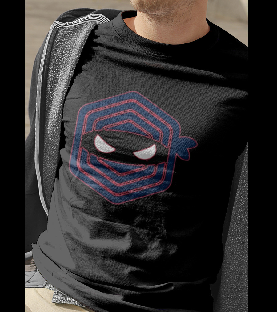 Gavin Williams Pitching Ninja Baseball Hexagon Mask T-Shirt