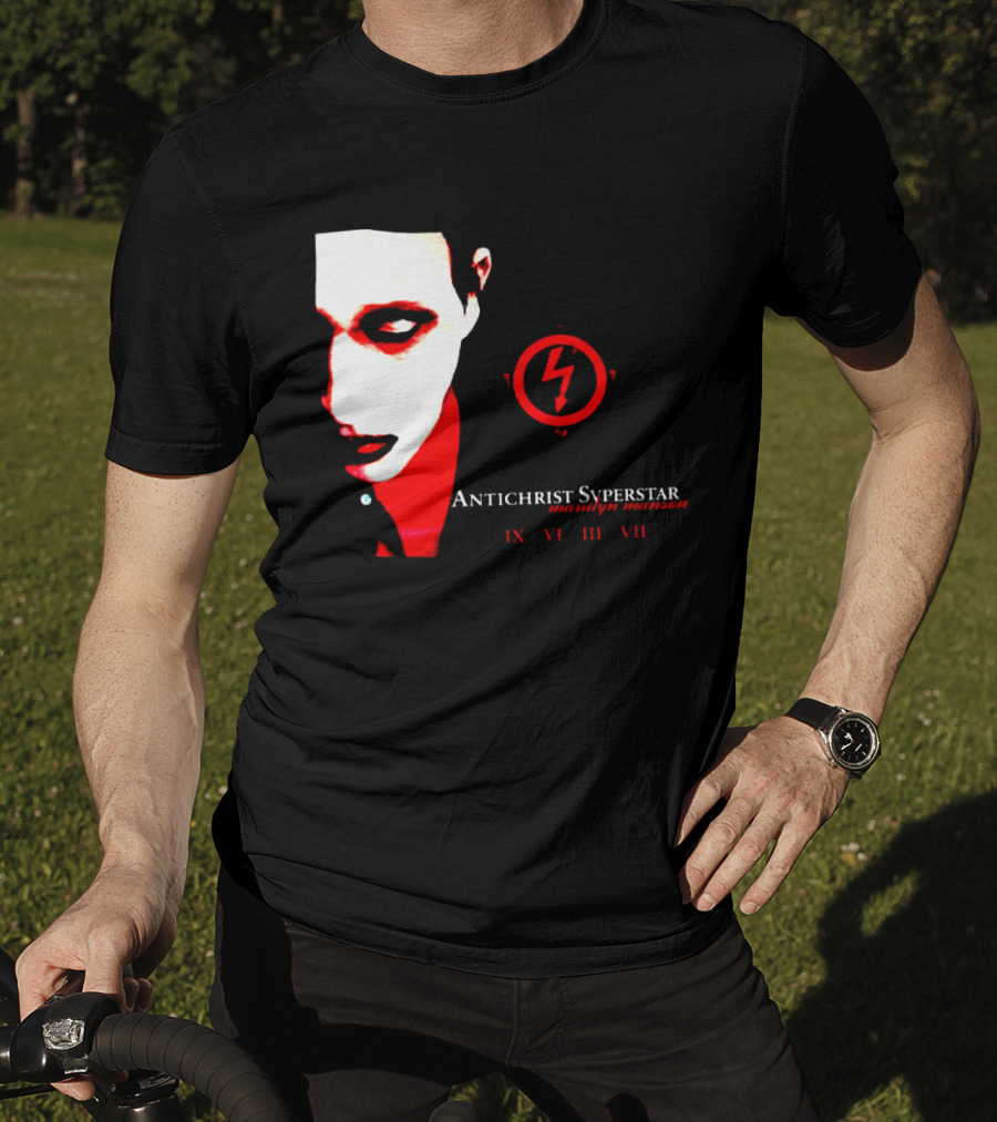 Marilyn Manson Antichrist Superstar 30th Anniversary 2026 Album Cover IX VI III VII T-Shirt