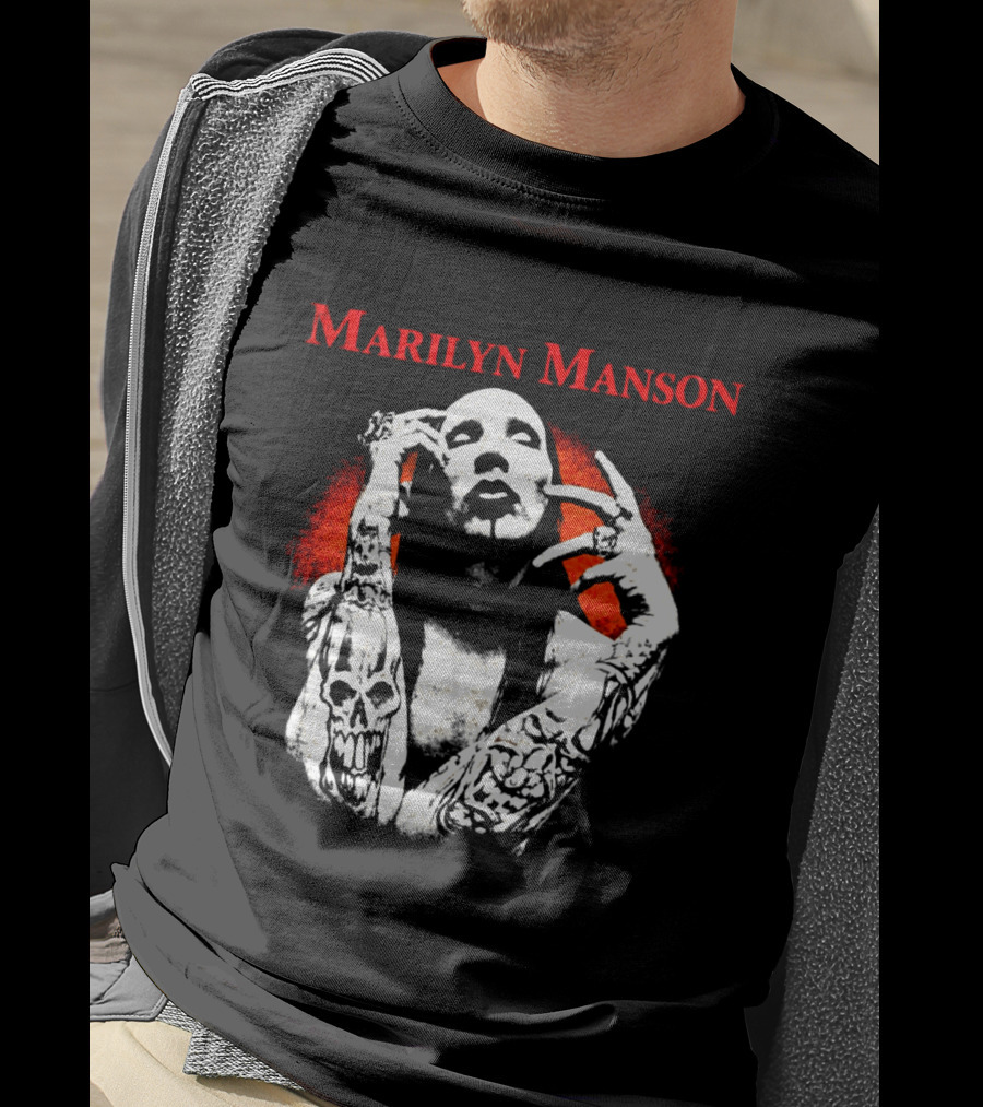 Marilyn Manson Antichrist Superstar 30th Anniversary 2026 Tour Dates Back T-Shirt