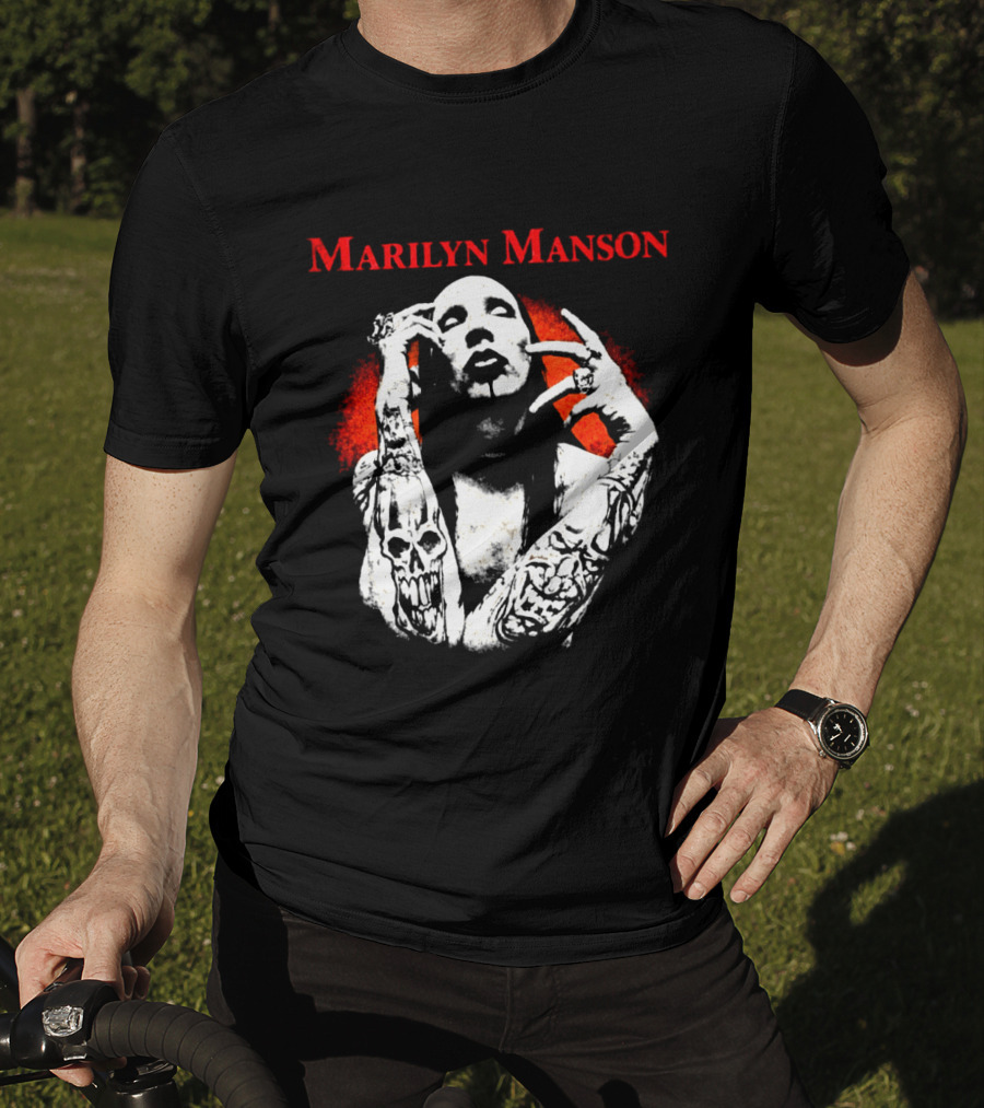 Marilyn Manson Antichrist Superstar 30th Anniversary 2026 Tour Dates Back T-Shirt