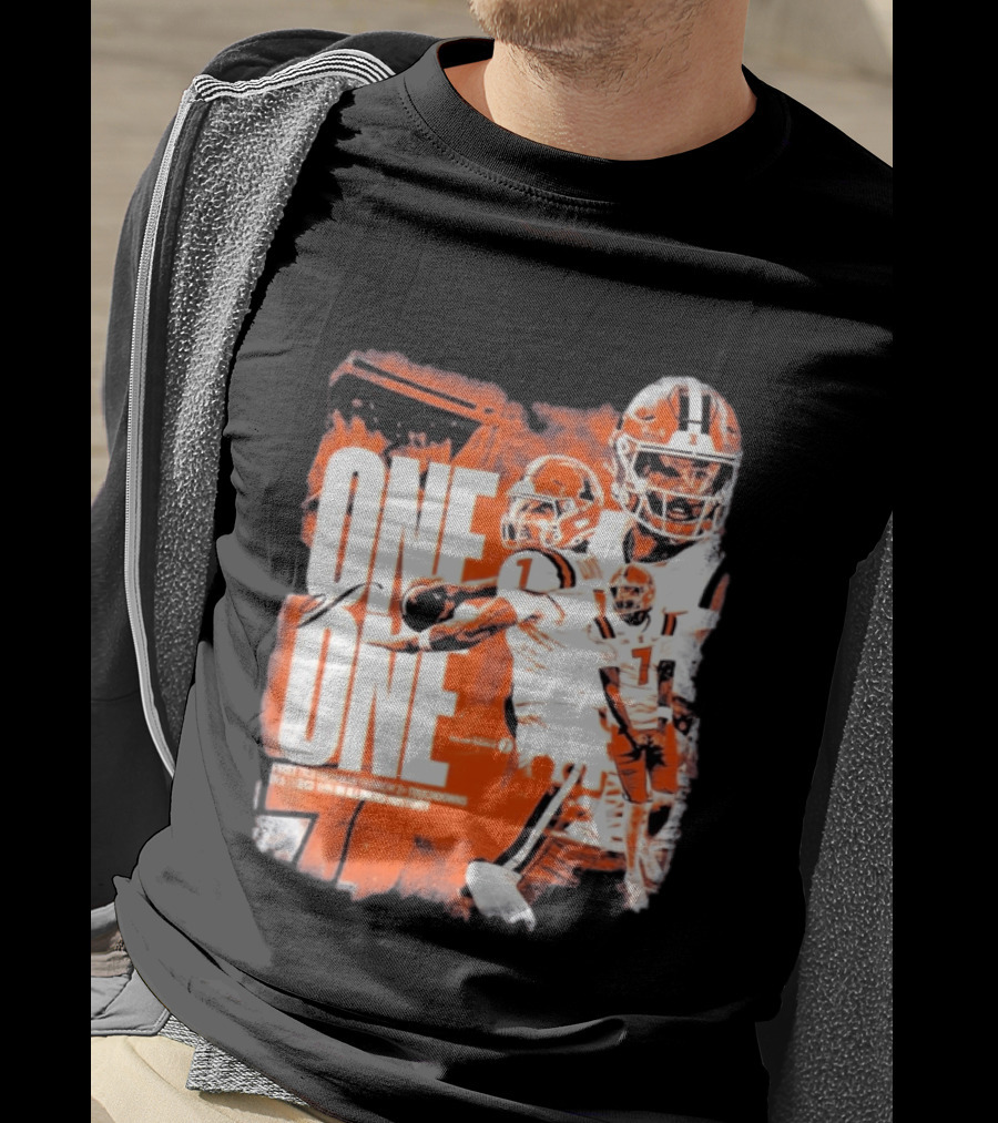 Michael Clayton II Illinois Historic Freshman Touchdown Win T-Shirt