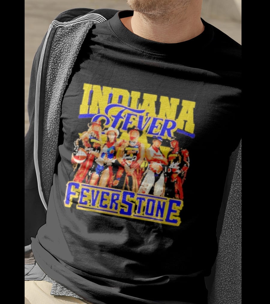 Indiana Fever Players Fever Stone Signatures T-Shirt