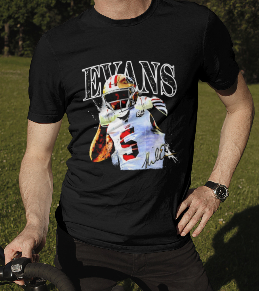 Evans San Francisco 49ers Football Player Number 13 T-Shirt