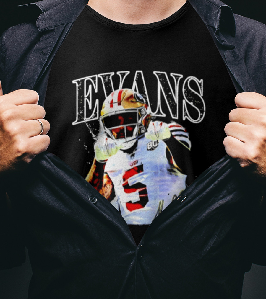 Evans San Francisco 49ers Football Player Number 13 T-Shirt