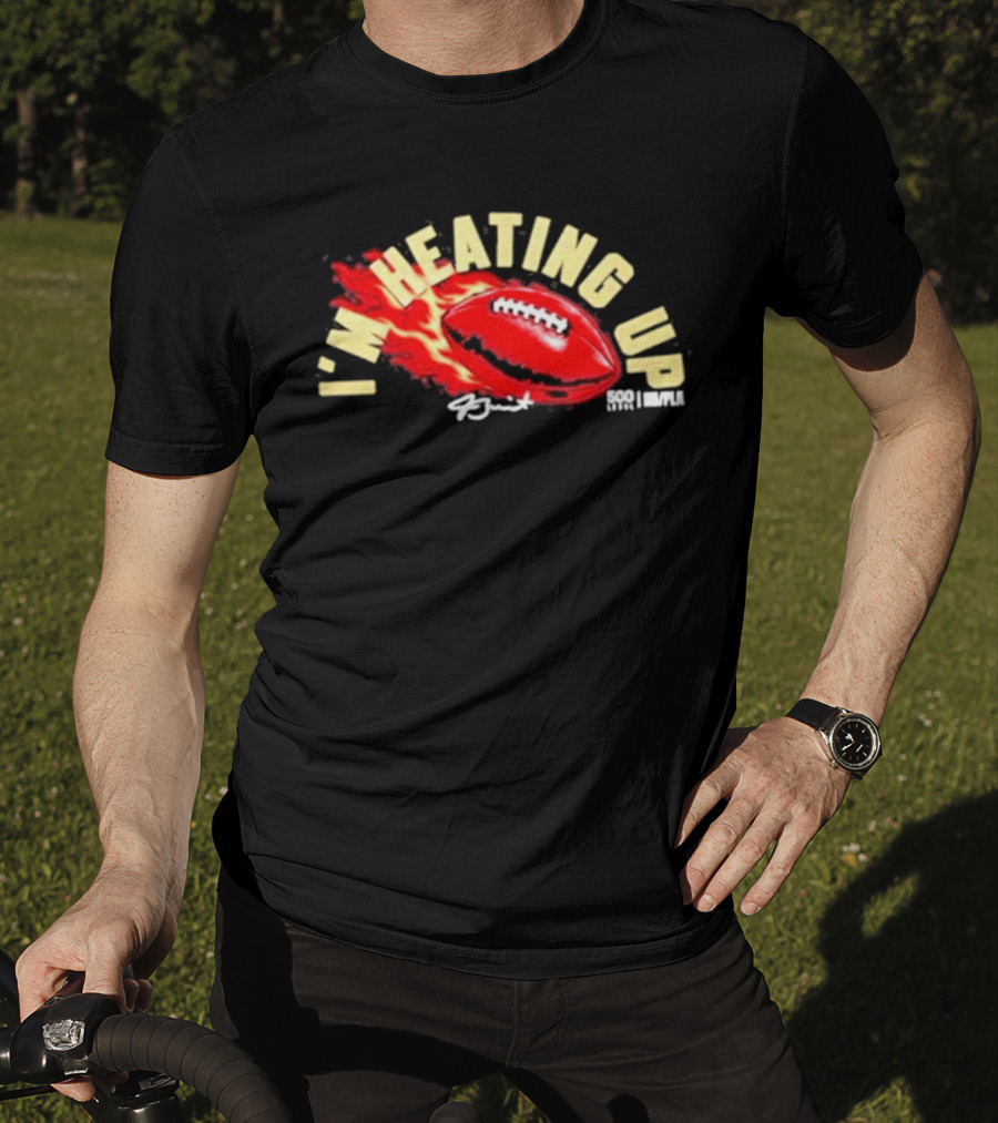 I'm Heating Up Jameis Winston New York Giants Football T-Shirt