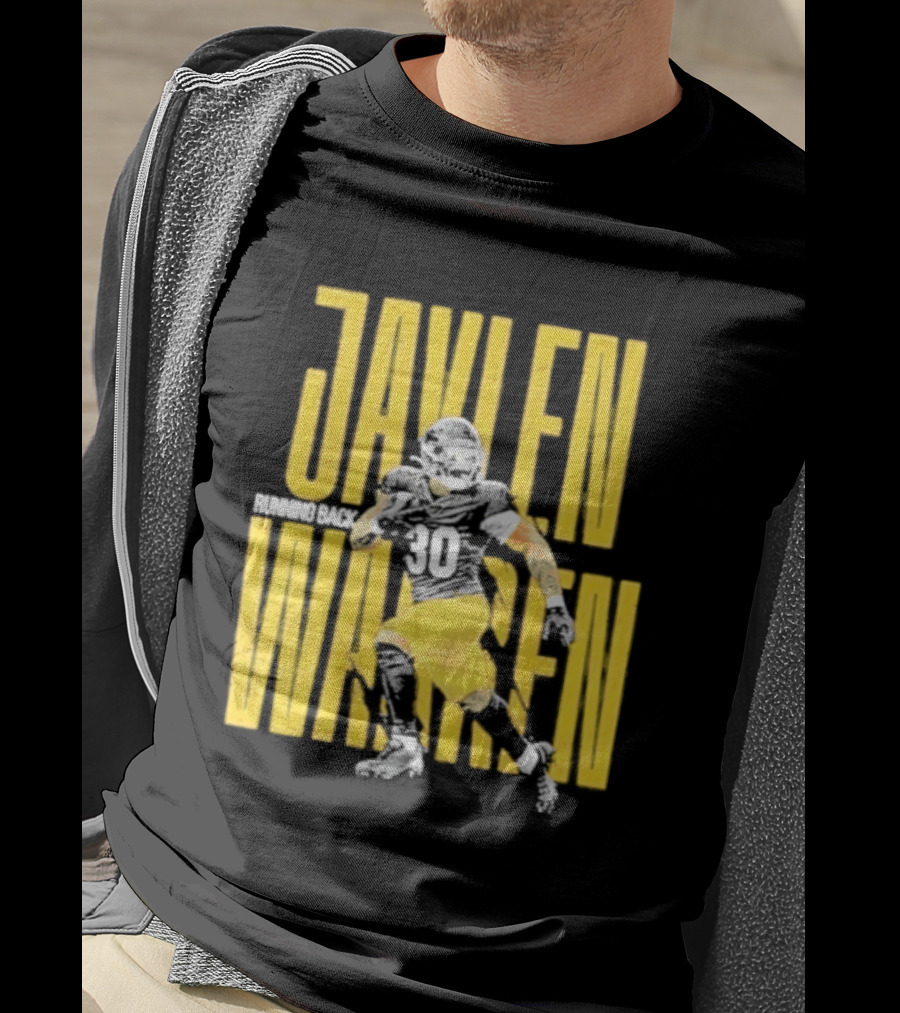 Jaylen Warren Pittsburgh Steelers Football Player Name T-Shirt